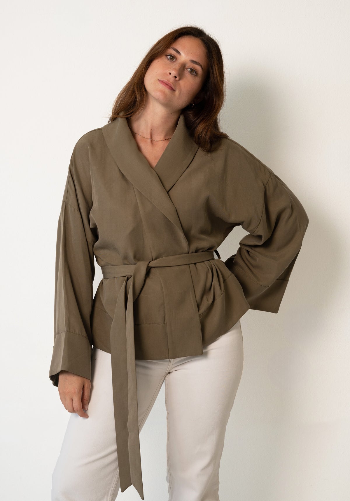 KIMONO PATRIZIA KHAKI