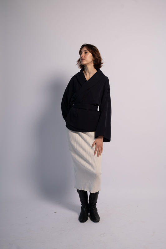 KIMONO PATRIZIA NAVY BLUE