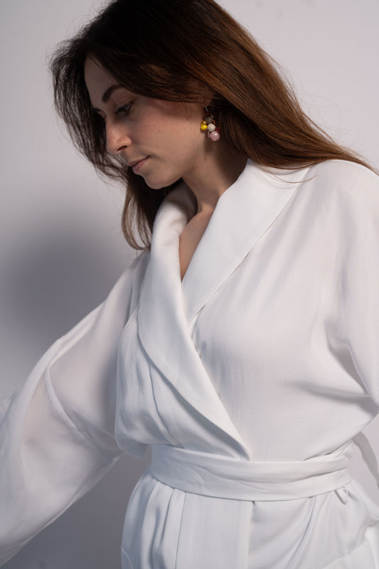 KIMONO PATRIZIA WHITE