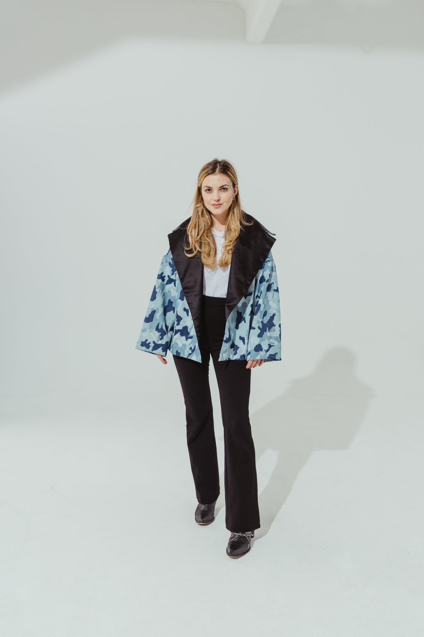 KIMONO DENIM MILITARY