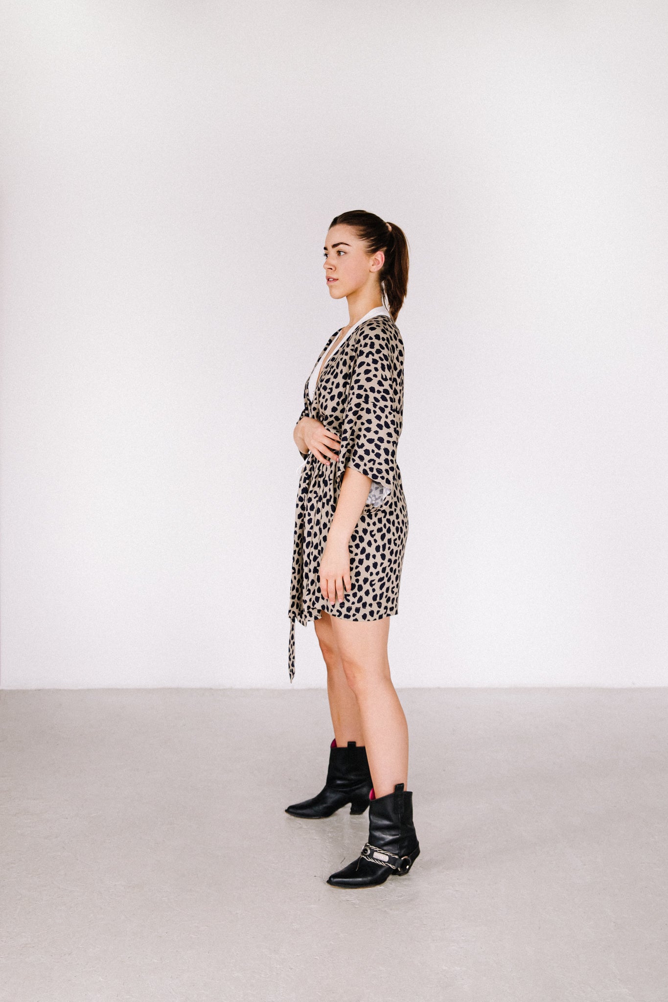 Kimono Leopard Print ,festival loungewear,  beach wear, festival wear, beach robe, leopard print kimono robe