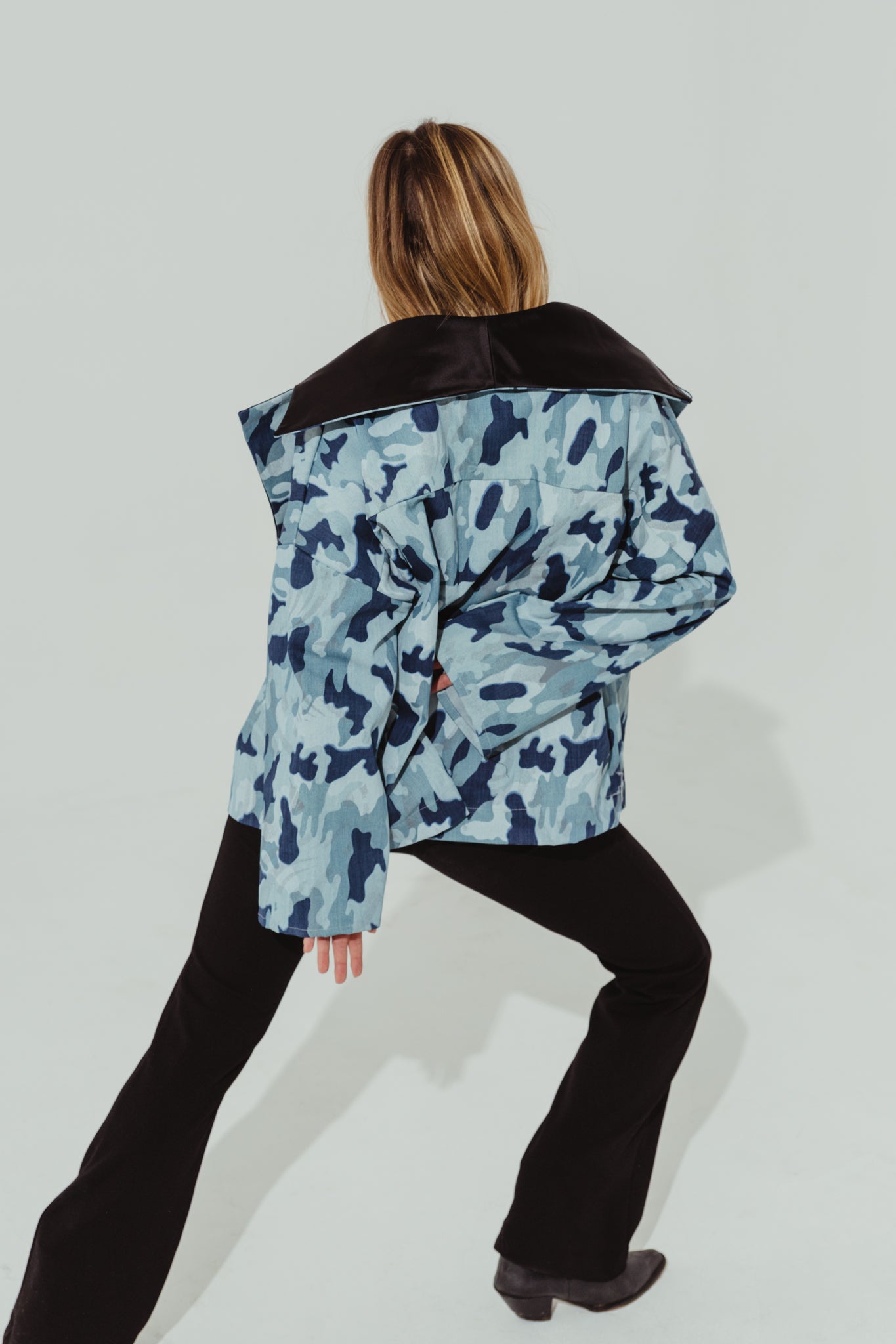 KIMONO DENIM MILITARY