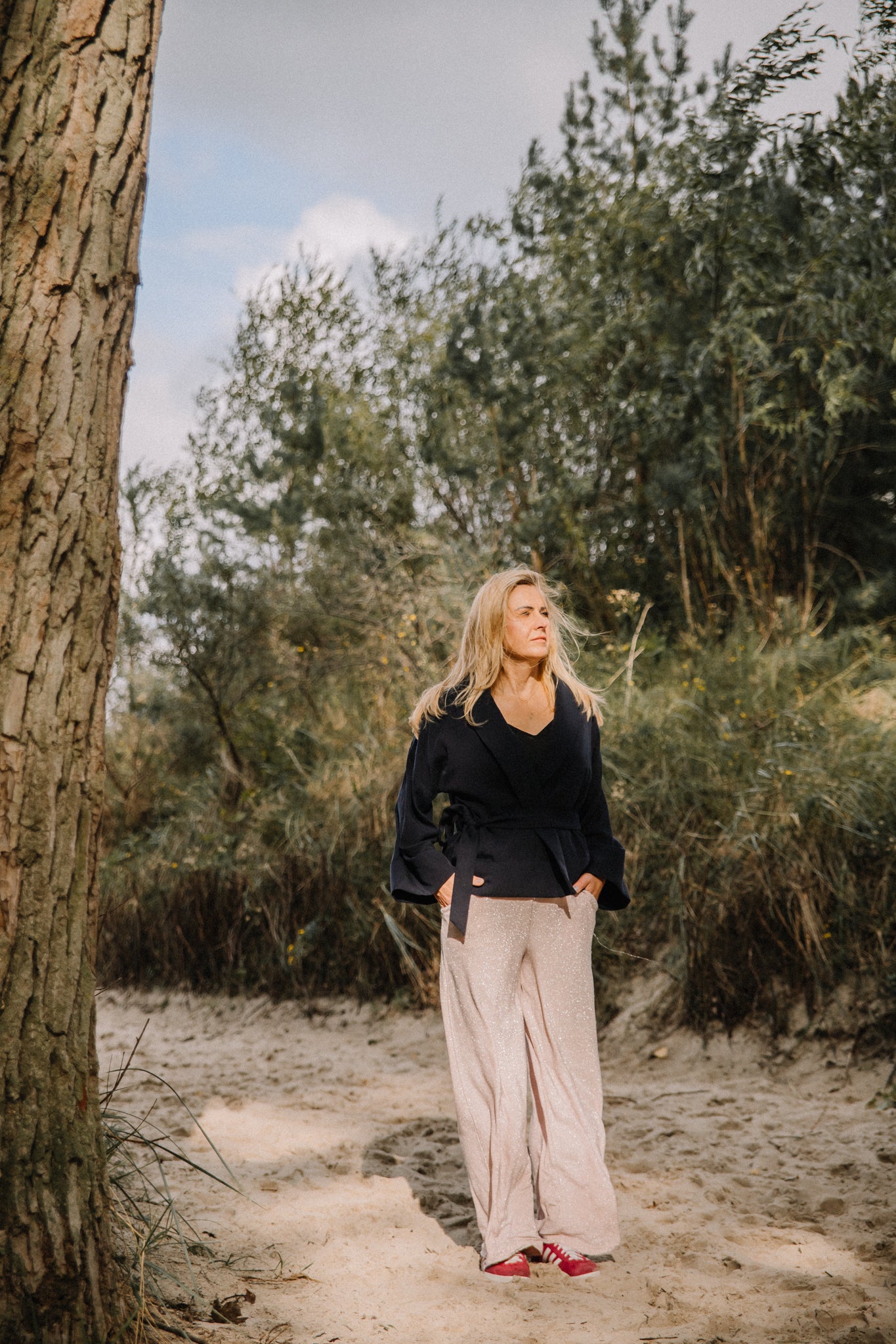 KIMONO PATRIZIA NAVY BLUE