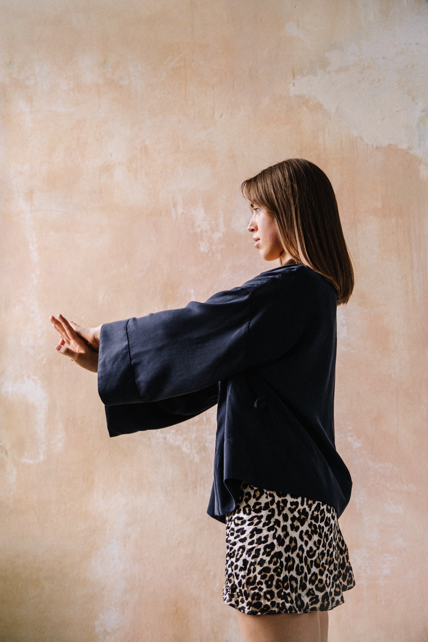 KIMONO PATRIZIA NAVY BLUE